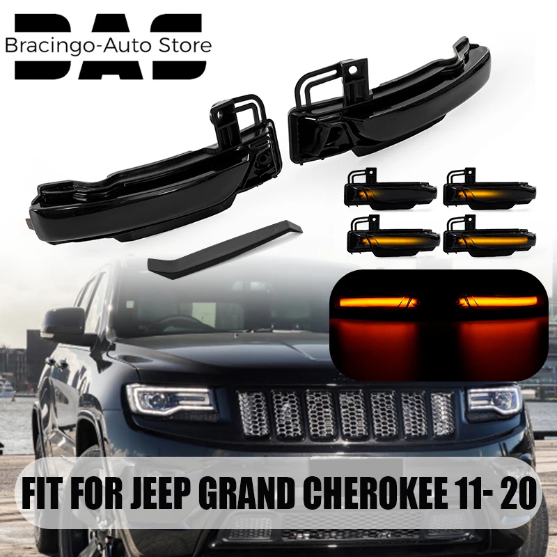 Bracingo For Jeep Grand Cherokee WK2 2011-2020 2pcs Dynamic Turn Signal Light LED Side Wing Rearview Mirror Indicator Blinker
Bracingo For Jeep Grand Cherokee WK2 2011-2020 2pcs Dynamic Turn Signal Light LED Side Wing Rearview Mirror Indicator Blinker