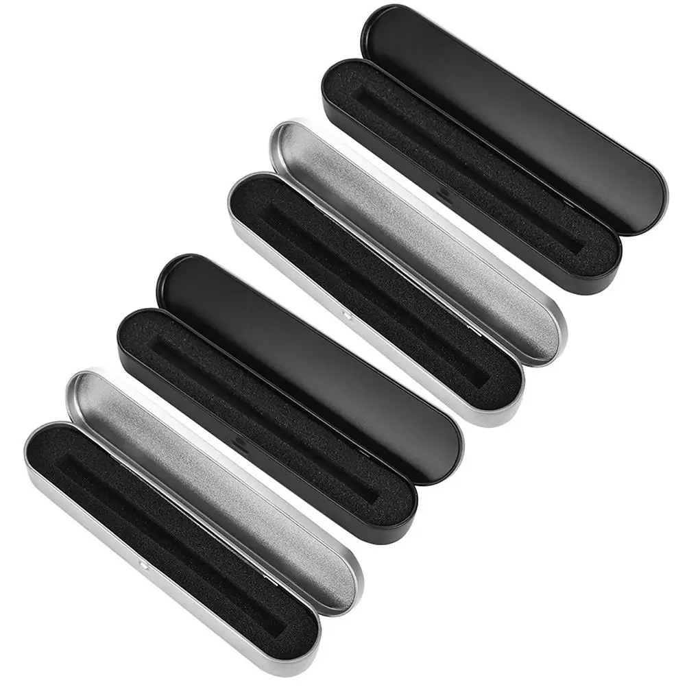 4 Pcs Pencil Metal Stationery Storage Portable Pen Container Crayon Pencil Case Small Case Kids Small Black Silver
4 Pcs Pencil Metal Stationery Storage Portable Pen Container Crayon Pencil Case Small Case Kids Small Black Silver