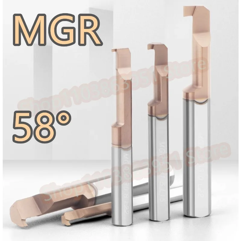 MGR MGL 58° Mini Boring Cutter Micro Metal Cutter Inner Hole Grooving Metal Tungsten Carbide Alloy Blade Mini Lathe
MGR MGL 58° Mini Boring Cutter Micro Metal Cutter Inner Hole Grooving Metal Tungsten Carbide Alloy Blade Mini Lathe