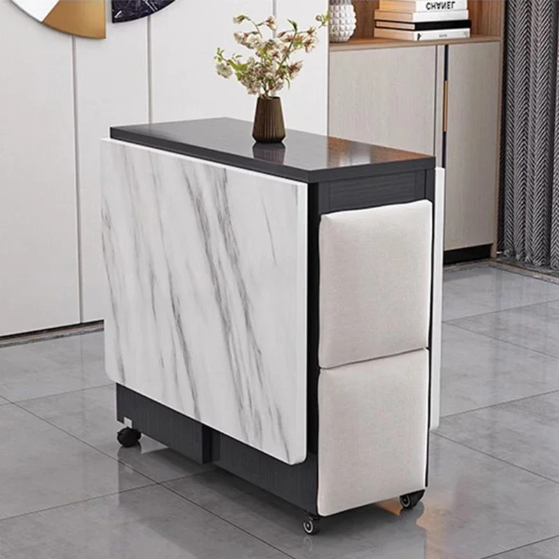 Apartment Folding Dining Table Rectangular Simple Household 4chairs Dining Table Small Space Mesas De Jantar Home Furniture
Apartment Folding Dining Table Rectangular Simple Household 4chairs Dining Table Small Space Mesas De Jantar Home Furniture