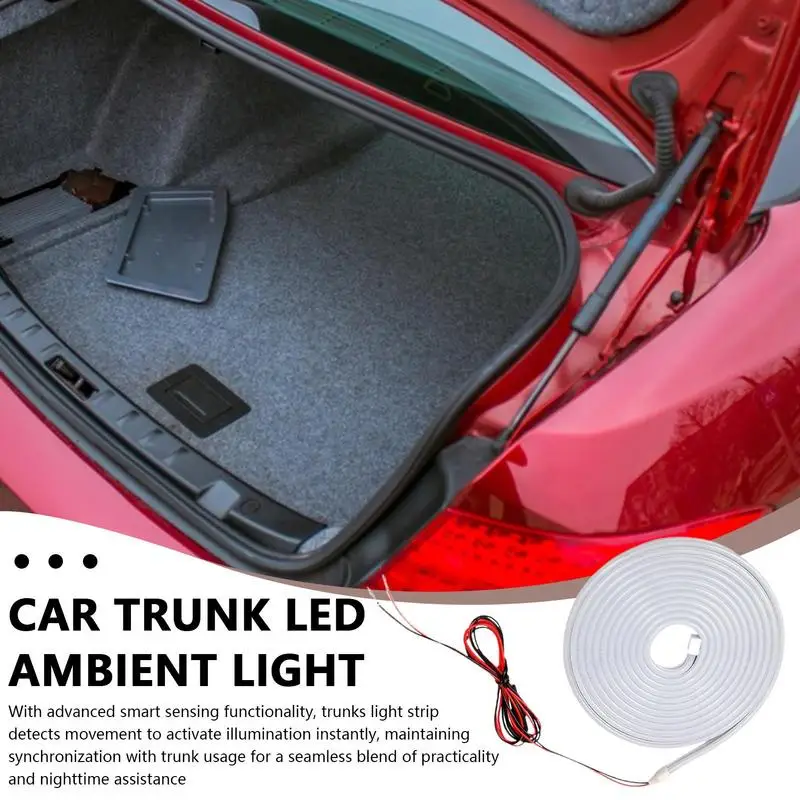 Car Trunk LED Strip Lights Car Trunk Light Strip Bar Automotive Interior Intelligent Sensing Automatic Lamp For Truck Sedan RV
Car Trunk LED Strip Lights Car Trunk Light Strip Bar Automotive Interior Intelligent Sensing Automatic Lamp For Truck Sedan RV