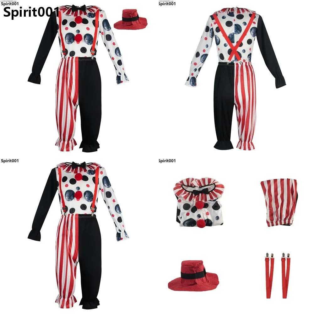Cosplay Vampire Suits Costumes for Kids Halloween Party Joker with Hat Amusement Park
Cosplay Vampire Suits Costumes for Kids Halloween Party Joker with Hat Amusement Park