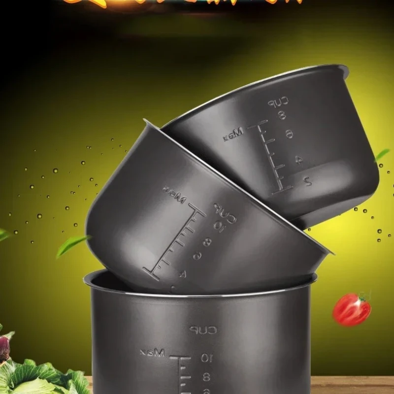Electric Pressure Cooker Liner 5L For Midea Non-stick Rice Pot Gall Black Crystal Inner Accessories Cooker Parts suit Midea
Electric Pressure Cooker Liner 5L For Midea Non-stick Rice Pot Gall Black Crystal Inner Accessories Cooker Parts suit Midea