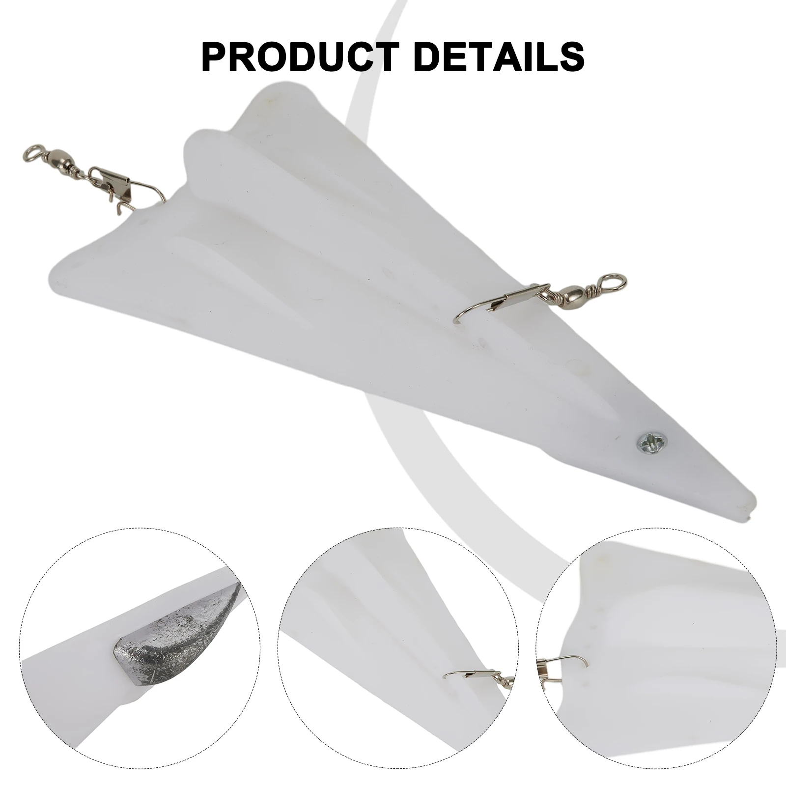 Enhanced Durability for Long lasting Fishing Artificial Weight Sea Fishing Rigging Swivel Trolling Diver Planner
Enhanced Durability for Long lasting Fishing Artificial Weight Sea Fishing Rigging Swivel Trolling Diver Planner