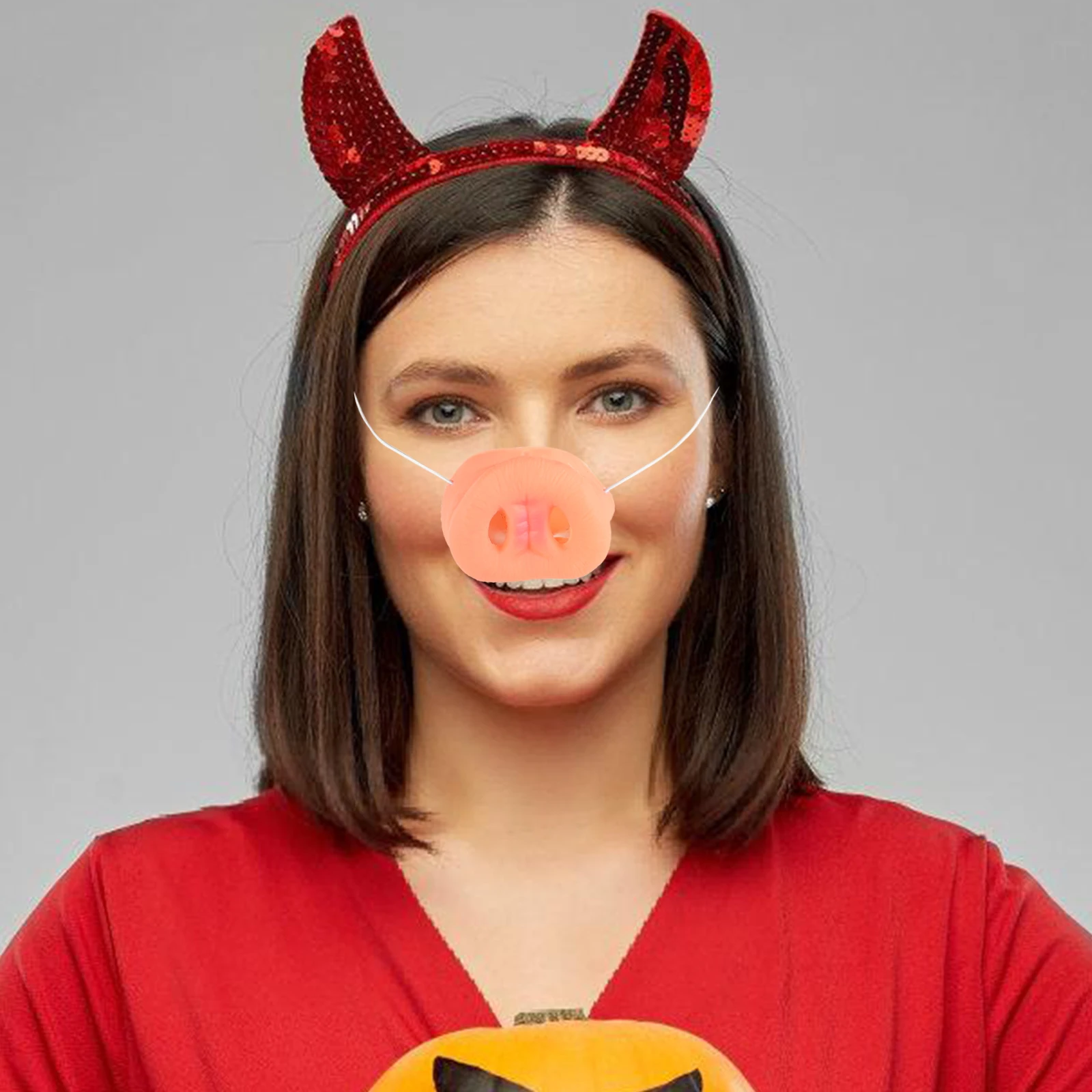 14pcs Plastic Wall Decor Durable Funny Pig Nose Elastic Band Halloween Costume Party Snout Child Cosplay Prop Toy
14pcs Plastic Wall Decor Durable Funny Pig Nose Elastic Band Halloween Costume Party Snout Child Cosplay Prop Toy
