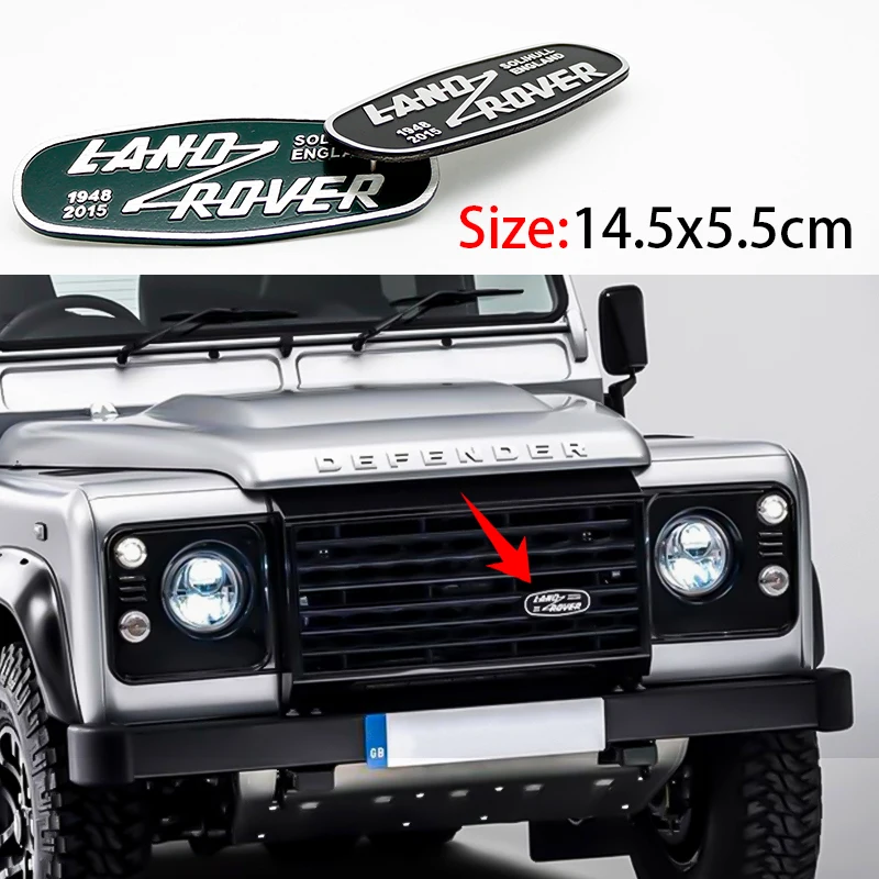 Premium Metal Solihull England 1948-2015 Car Front Grille Emblem Trunk Badge For Land Rover Defender Heritage Auto Accessories
Premium Metal Solihull England 1948-2015 Car Front Grille Emblem Trunk Badge For Land Rover Defender Heritage Auto Accessories