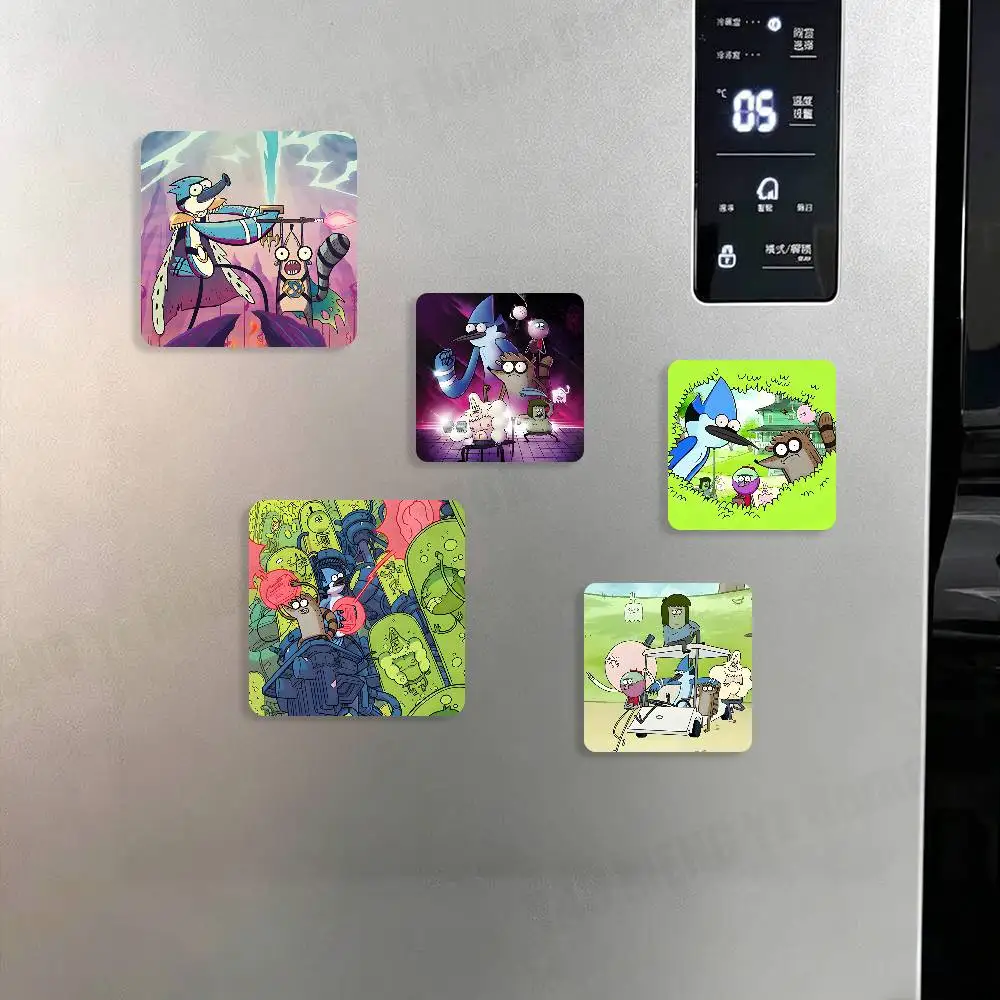 Mordecai Rigby Cartoon R-Regular Fridge Magnetic Magnet PVC Memorial Decor for Family Friends Students Adults
Mordecai Rigby Cartoon R-Regular Fridge Magnetic Magnet PVC Memorial Decor for Family Friends Students Adults