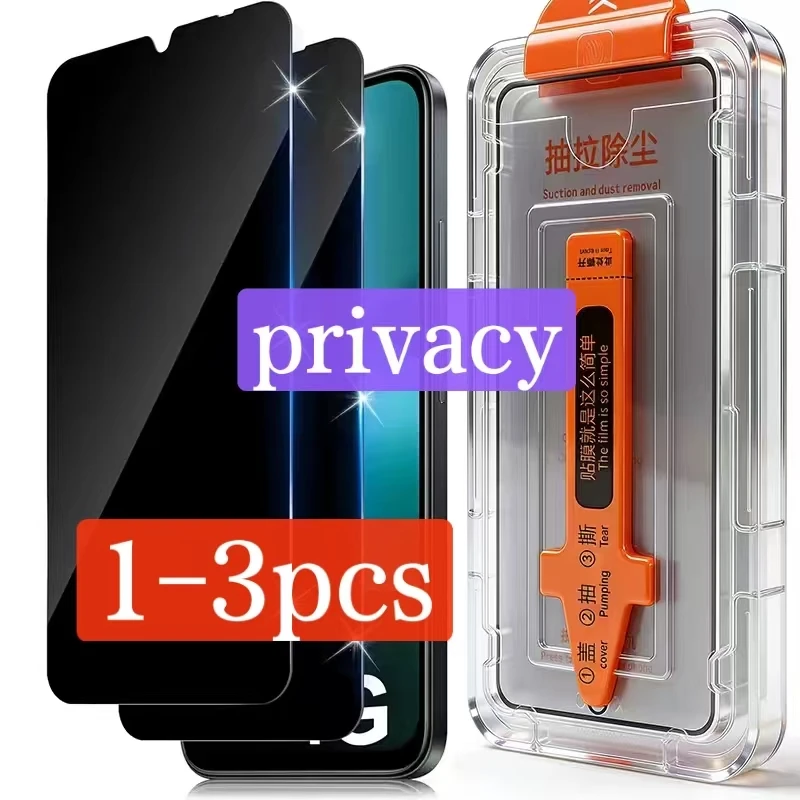 1-3PCS One-Step Install Privacy Screen Protector for Samsung Galaxy S26 S26Ultra S26Plus S26Edge, 9H Anti-Scratch Tempered Glass
1-3PCS One-Step Install Privacy Screen Protector for Samsung Galaxy S26 S26Ultra S26Plus S26Edge, 9H Anti-Scratch Tempered Glass