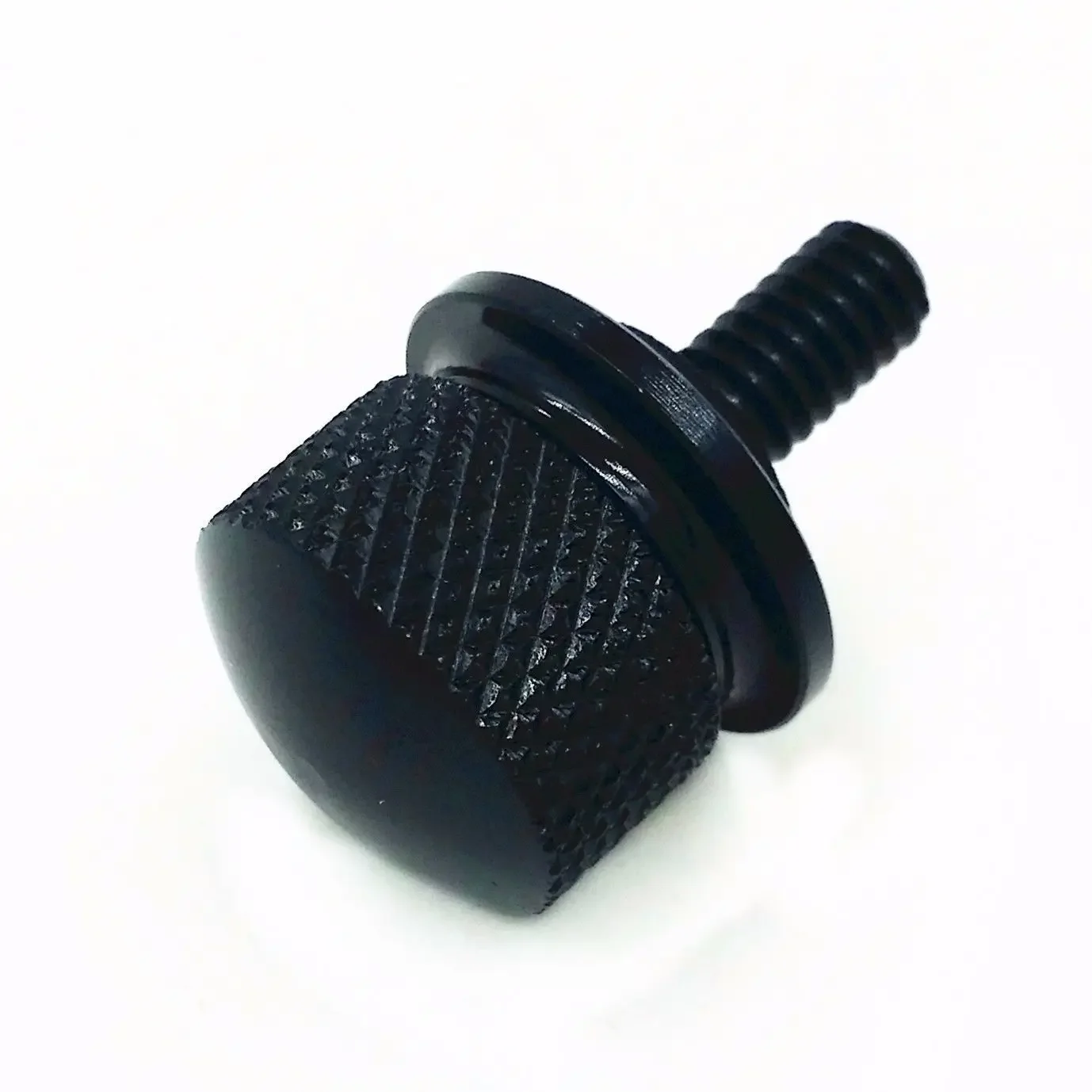 Black Billet Aluminum Knurled Seat Bolt for Harley Sportster Dyna Touring Cruiser
Black Billet Aluminum Knurled Seat Bolt for Harley Sportster Dyna Touring Cruiser