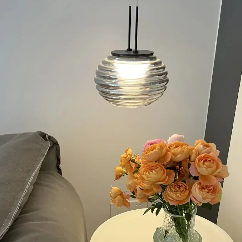 Royal Modern Simple Glass Pendant Light Nordic Creative Led Hanging Lamp for Living Room Bedroom Kitchen Indoor Decor Fixture
Royal Modern Simple Glass Pendant Light Nordic Creative Led Hanging Lamp for Living Room Bedroom Kitchen Indoor Decor Fixture