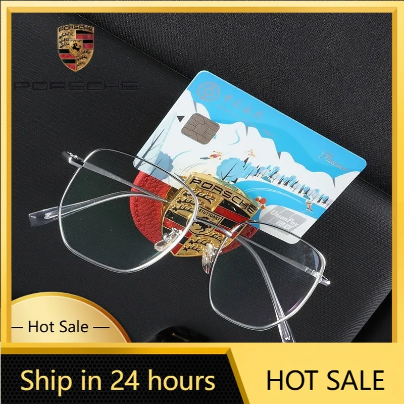 Car Sticker For Porsche Car Emblem Sunglasses Clip Holder Leather Car Sun Visor Clip For Porsche Panamera Cayenne Taycan 911 718
Car Sticker For Porsche Car Emblem Sunglasses Clip Holder Leather Car Sun Visor Clip For Porsche Panamera Cayenne Taycan 911 718