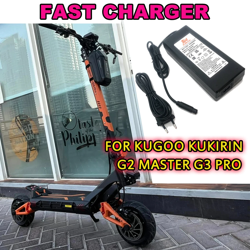 Original 58.8V 2A Power Adapter Fast Charger For Kugoo Kukirin G2 Master G3 Pro Electric Scooter with LED Sensor EU Certified
Original 58.8V 2A Power Adapter Fast Charger For Kugoo Kukirin G2 Master G3 Pro Electric Scooter with LED Sensor EU Certified