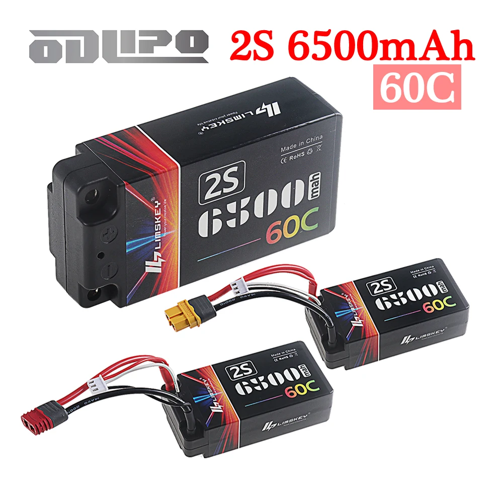 Lipo 2S 7.4V Battery 6500mAh 60C Hard Case With T / XT60 Plug For RC Car Boat Truck Tank Vehicle Truggy Buggy Climbing Models
Lipo 2S 7.4V Battery 6500mAh 60C Hard Case With T / XT60 Plug For RC Car Boat Truck Tank Vehicle Truggy Buggy Climbing Models