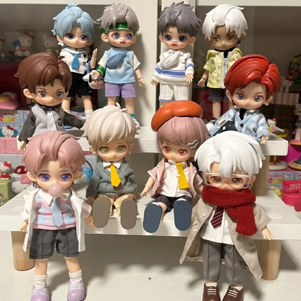 PEETSOON Мужской одноклассник серии 1/12 Bjd слепая коробка подвижный шарнир Mystery Box настольное украшение коллекция игрушка Kawaii на день рождения
PEETSOON Мужской одноклассник серии 1/12 Bjd слепая коробка подвижный шарнир Mystery Box настольное украшение коллекция игрушка Kawaii на день рождения