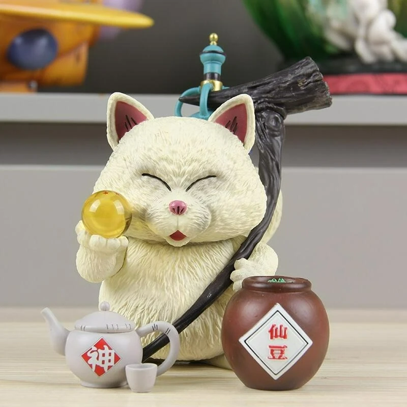 Фигурка кота Dragon Ball Korin с бобами Senzu и сакральной водой, башня, аниме, коллекционная статуя
Фигурка кота Dragon Ball Korin с бобами Senzu и сакральной водой, башня, аниме, коллекционная статуя