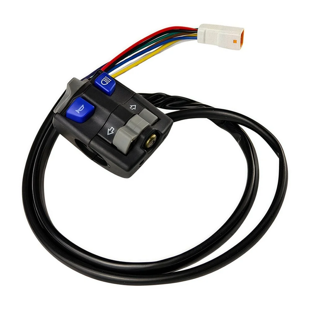 Переключатель на руле мотоцикла, левая сторона с указателем поворота для HORN и кнопки освещения, многофункциональная сборка, простая установка
Переключатель на руле мотоцикла, левая сторона с указателем поворота для HORN и кнопки освещения, многофункциональная сборка, простая установка