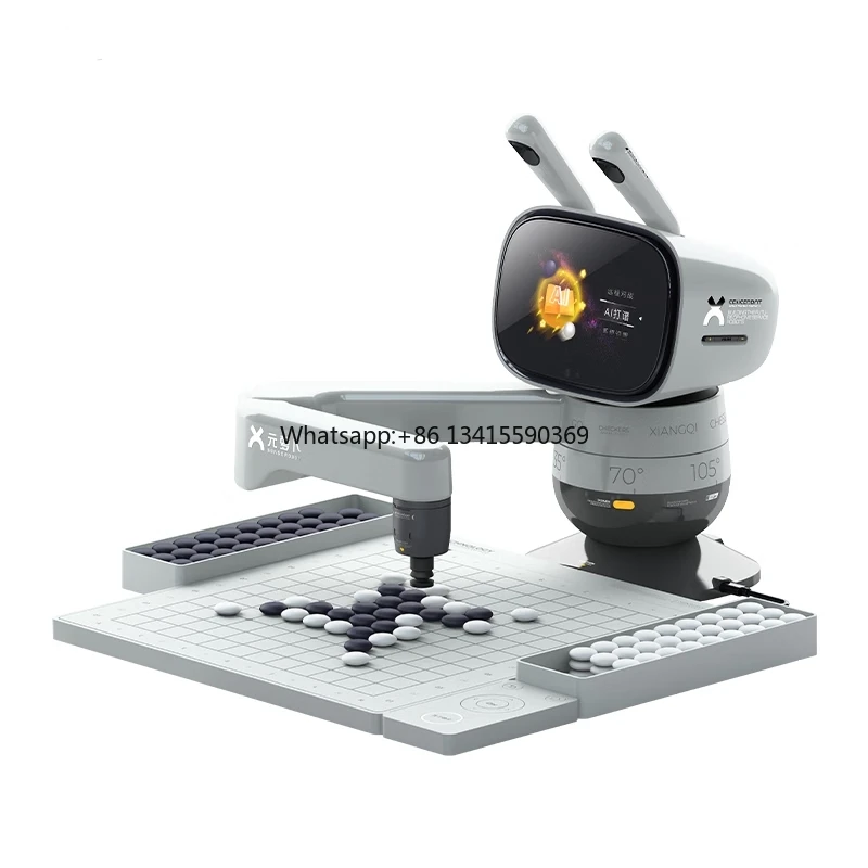 Senseobot AI Chess Robot Four in One Enlightenment Edition, Go, Chinese Chess, International Chess, Gomoku
Senseobot AI Chess Robot Four in One Enlightenment Edition, Go, Chinese Chess, International Chess, Gomoku