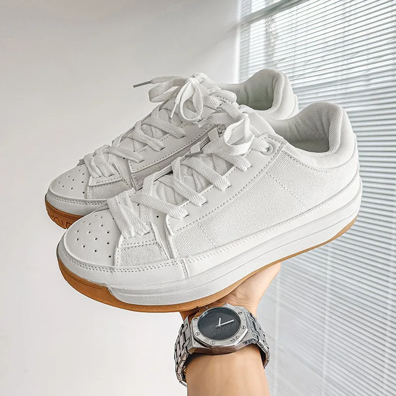 Хлебная обувь, мужская и женская модная спортивная обувь контрастного цвета, туфли на толстой подошве, повседневная спортивная модная обувь на мягкой подошве
Хлебная обувь, мужская и женская модная спортивная обувь контрастного цвета, туфли на толстой подошве, повседневная спортивная модная обувь на мягкой подошве