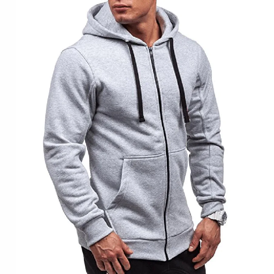Pop Men's Autumn And Winter Casual Fashion Solid Color Sweater Men's Long Sleeve Male Sweatshirt Sports Hooded Top Zip Sweater
Pop Men's Autumn And Winter Casual Fashion Solid Color Sweater Men's Long Sleeve Male Sweatshirt Sports Hooded Top Zip Sweater