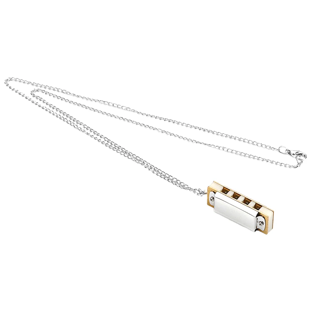 Musical Instrument Mini Harmonica Necklace Toddler Stainless Steel Instruments for Kids
Musical Instrument Mini Harmonica Necklace Toddler Stainless Steel Instruments for Kids
