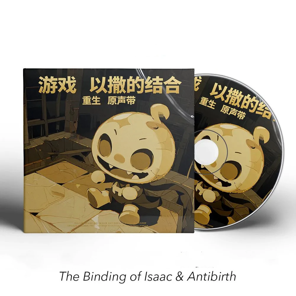 Game The Binding of Isaac Danny Baranowsky Music CD Ridiculon OST Album 4pcs Music Record Cosplay Walkman Car Soundtracks Box
Game The Binding of Isaac Danny Baranowsky Music CD Ridiculon OST Album 4pcs Music Record Cosplay Walkman Car Soundtracks Box