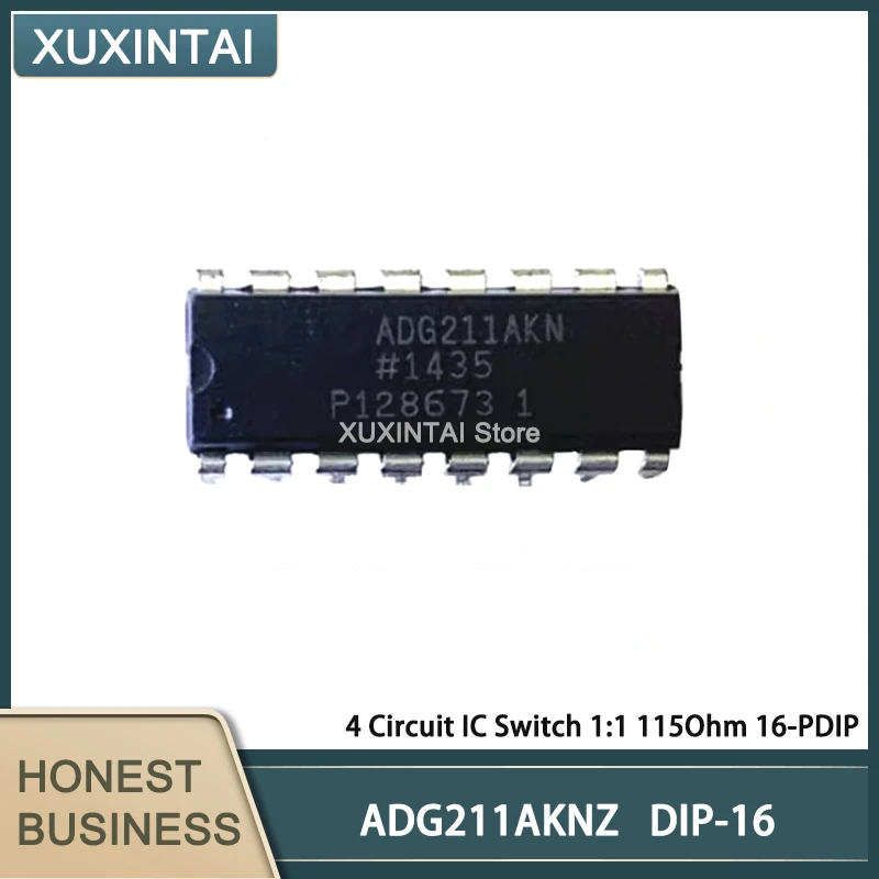 5Pcs/Lot New Original ADG211AKNZ ADG211 4 Circuit IC Switch 1:1 115Ohm 16-PDIP
5Pcs/Lot New Original ADG211AKNZ ADG211 4 Circuit IC Switch 1:1 115Ohm 16-PDIP