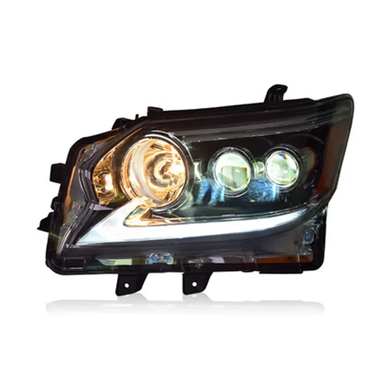 Светодиодные фары DRL дневных ходовых огней для Lexus GX400 GX460 2014-19, модернизированная галогенная лампа, указатель поворота
Светодиодные фары DRL дневных ходовых огней для Lexus GX400 GX460 2014-19, модернизированная галогенная лампа, указатель поворота