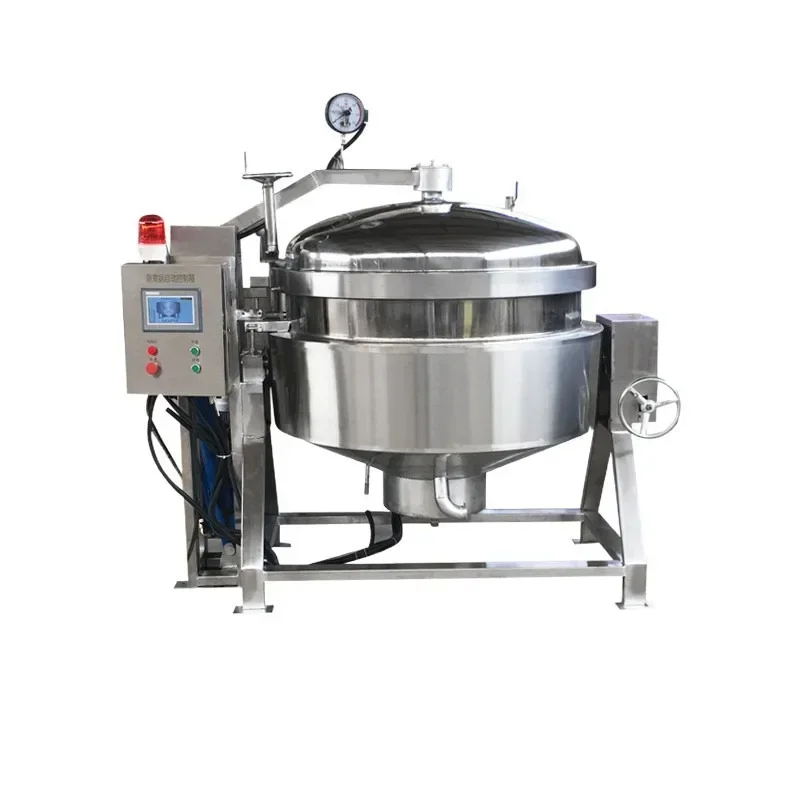 Large commercial multi-functional high pressure cooking pot, steam heating stainless steel cooking pot meat braising equipment
Large commercial multi-functional high pressure cooking pot, steam heating stainless steel cooking pot meat braising equipment