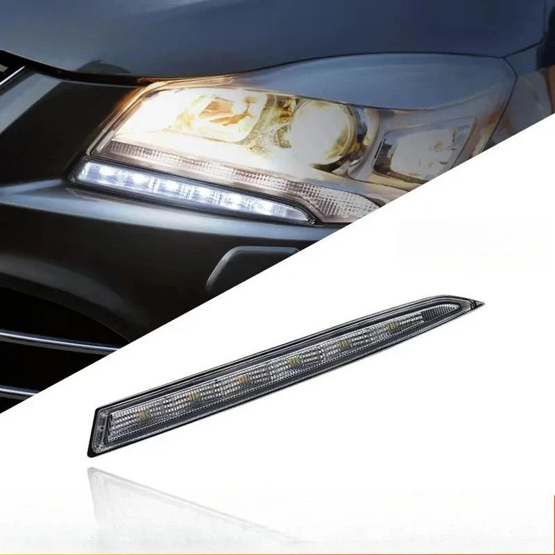 Изящные 2 шт. для подходящих дневных ходовых огней Kuga DRL 2013-2016, модифицированных светодиодных дневных ходовых огней и плавных огней
Изящные 2 шт. для подходящих дневных ходовых огней Kuga DRL 2013-2016, модифицированных светодиодных дневных ходовых огней и плавных огней