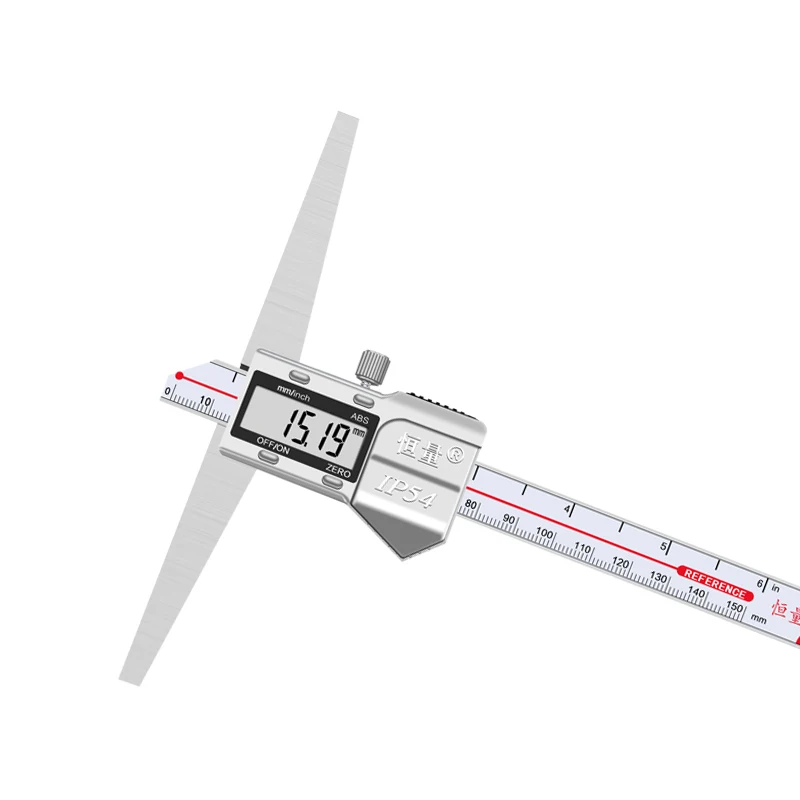 Высокоточный цифровой штангенциркуль из нержавеющей стали IP54 0-150 мм, электронный глубиномер с нониусом и металлическим корпусом без крючков
Высокоточный цифровой штангенциркуль из нержавеющей стали IP54 0-150 мм, электронный глубиномер с нониусом и металлическим корпусом без крючков
