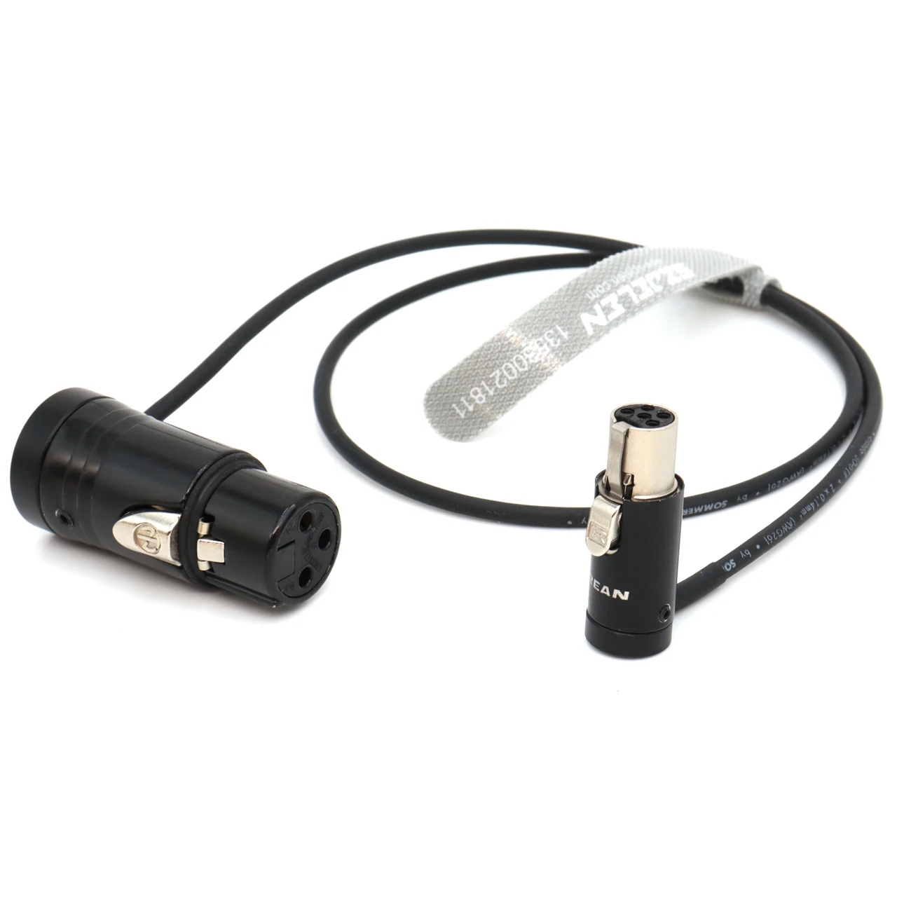Низкопрофильный XLR-разъем 3-контактный (гнездо) на TA5F для сбалансированных линейных сигналов в трансмиттерах Lectrosonics
Низкопрофильный XLR-разъем 3-контактный (гнездо) на TA5F для сбалансированных линейных сигналов в трансмиттерах Lectrosonics