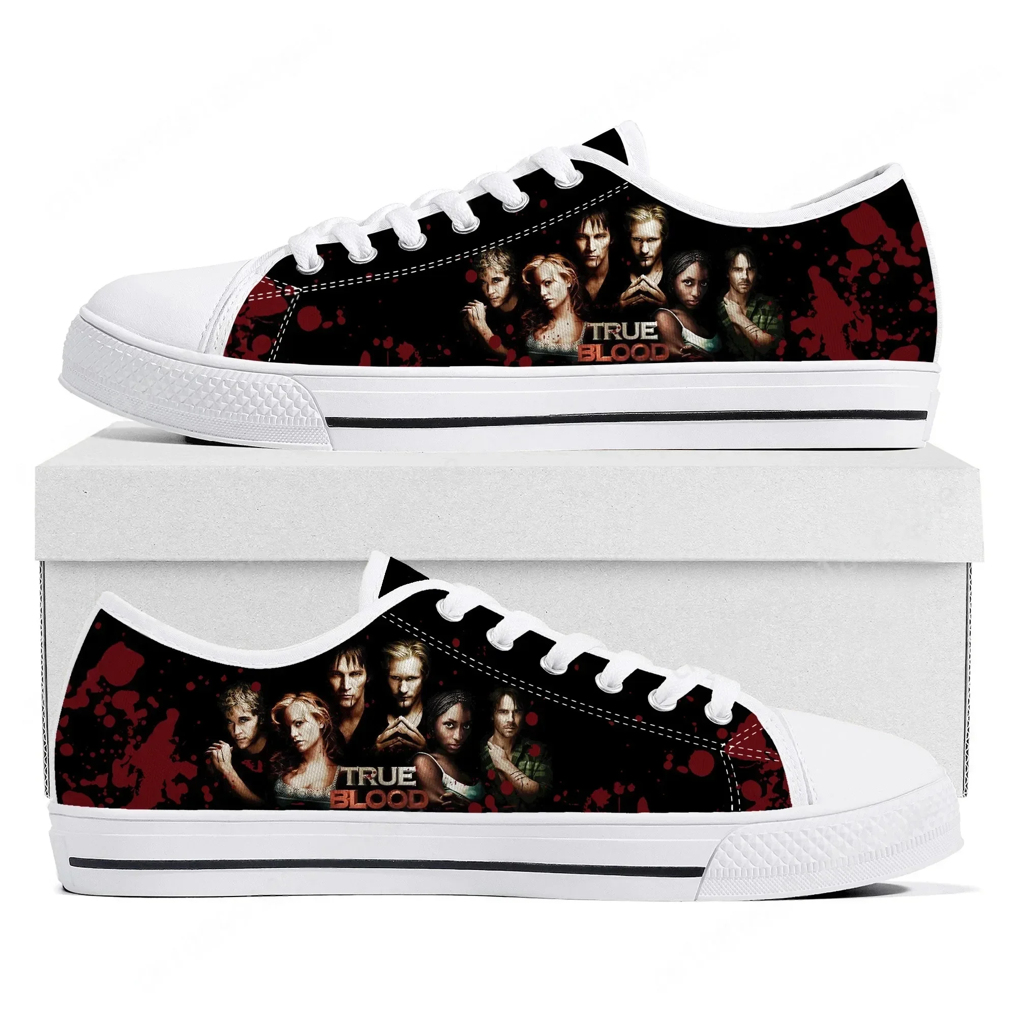 True Blood Low Top Sneakers Mens Womens Teenager Anna Paquin Stephen Moyer Canvas Sneaker couple Casual Shoes Custom Made Shoe
True Blood Low Top Sneakers Mens Womens Teenager Anna Paquin Stephen Moyer Canvas Sneaker couple Casual Shoes Custom Made Shoe