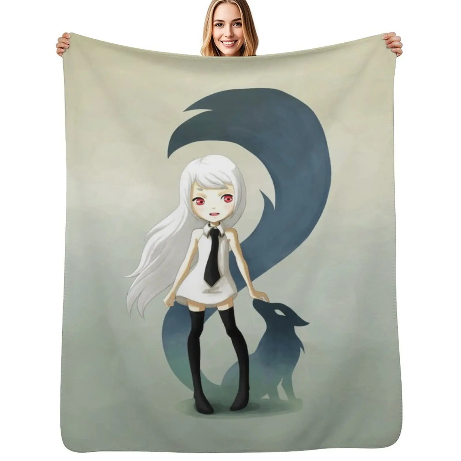 Fox Daemon Throw Blanket Reusable Durable Soft Blanket for All Seasons
Fox Daemon Throw Blanket Reusable Durable Soft Blanket for All Seasons