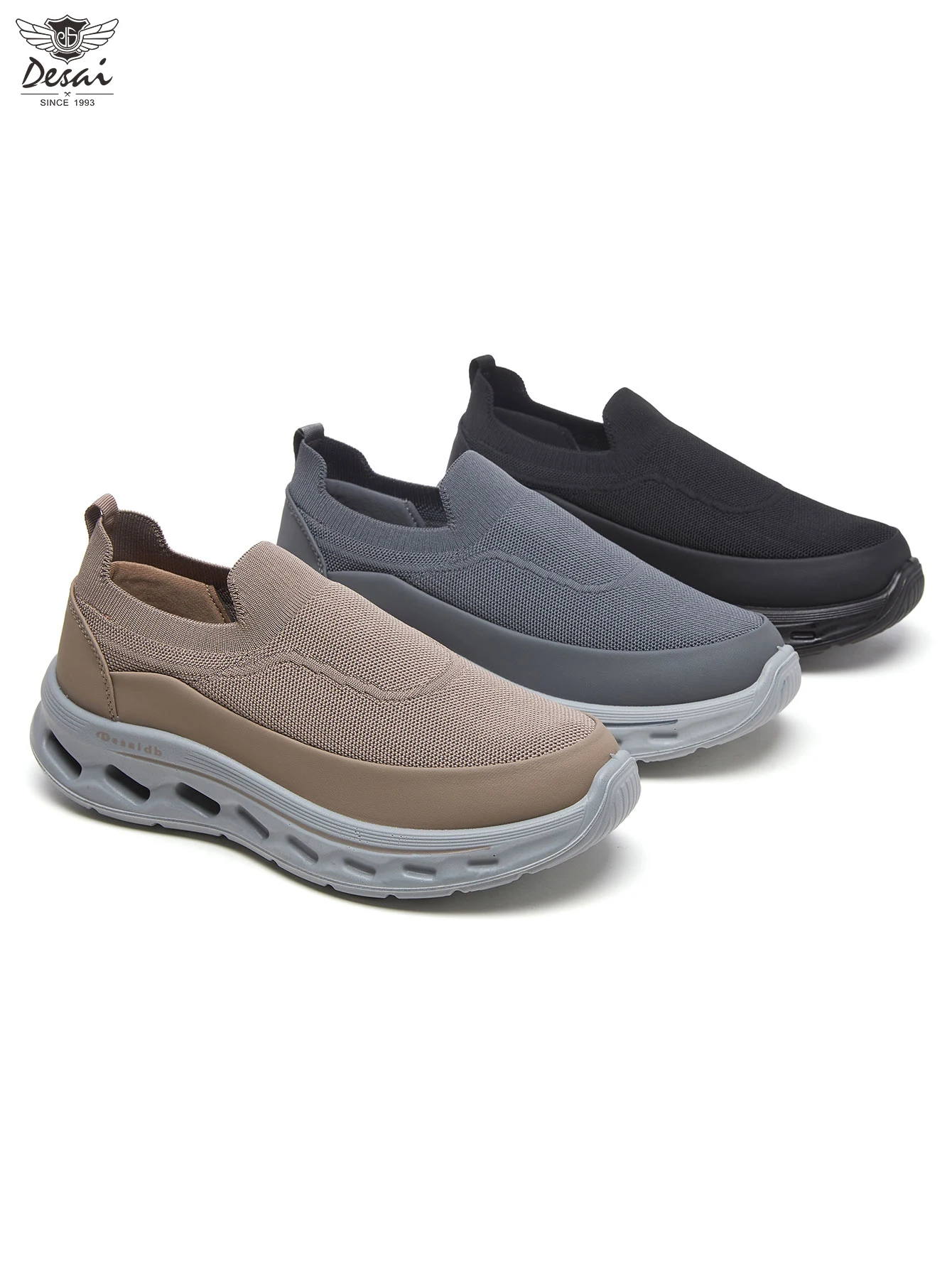 Men's 2026 Summer Mesh Casual Sneakers Round Toe Lightweight Breathable Anti-Slip Walking Shoes for Daily Commute Outdoor Sport
Men's 2026 Summer Mesh Casual Sneakers Round Toe Lightweight Breathable Anti-Slip Walking Shoes for Daily Commute Outdoor Sport