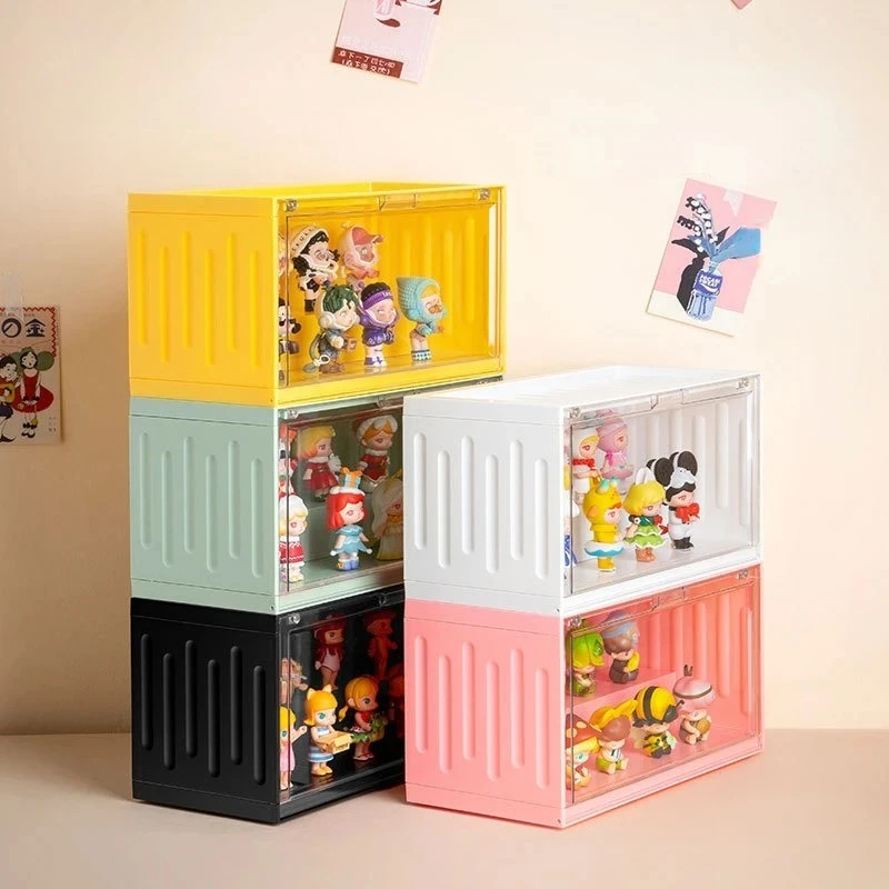 Коробка для хранения фигурок, акриловая связующая коробка, стеллаж для выставки товаров для кукол, креативные контейнеры, фигурки, демонстрирующий шкаф, пыленепроницаемая витрина
Коробка для хранения фигурок, акриловая связующая коробка, стеллаж для выставки товаров для кукол, креативные контейнеры, фигурки, демонстрирующий шкаф, пыленепроницаемая витрина