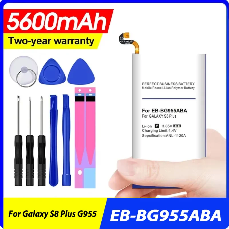 Eb-bg955aba Eb-bg955abe 5600mah Battery for Samsung Galaxy S8 Plus G9550 G955f/a G955t G955 S G955p + tools
Eb-bg955aba Eb-bg955abe 5600mah Battery for Samsung Galaxy S8 Plus G9550 G955f/a G955t G955 S G955p + tools