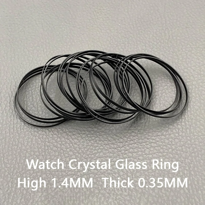 Black Height 1.4mm Thick 0.35mm Washer Glass Sealing Rubber O-Ring Watch Glass Waterproof Ring Watch Repair Modified Part O-Ring
Black Height 1.4mm Thick 0.35mm Washer Glass Sealing Rubber O-Ring Watch Glass Waterproof Ring Watch Repair Modified Part O-Ring
