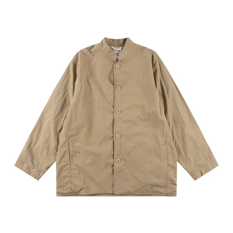 Куртка с воротником 24AW, свободное весенне-осеннее стираное пальто-стойка для мужчин, новое поступление
Куртка с воротником 24AW, свободное весенне-осеннее стираное пальто-стойка для мужчин, новое поступление