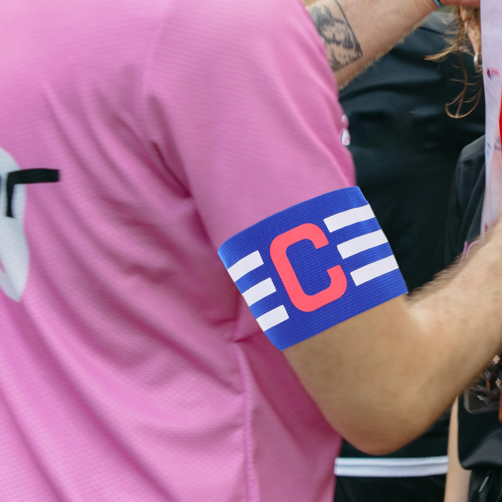 Captain's Armband Adjustable Football Armbands Comfortable Soccer Elastic Small
Captain's Armband Adjustable Football Armbands Comfortable Soccer Elastic Small