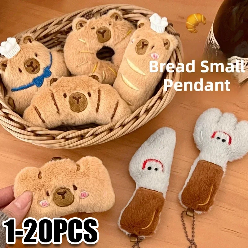 Fluffy Capybara Plushie Keyring Anime Style Funny Bread Topper Cute Hanging Toy Food Decor Accessories for Teens
Fluffy Capybara Plushie Keyring Anime Style Funny Bread Topper Cute Hanging Toy Food Decor Accessories for Teens