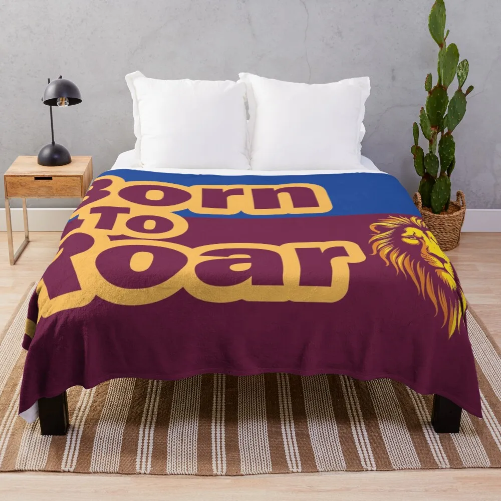 Brisbane Lions Throw Blanket Personalized Gift Plaid on the sofa Decoratives Luxury St Blankets 
Brisbane Lions Throw Blanket Personalized Gift Plaid on the sofa Decoratives Luxury St Blankets