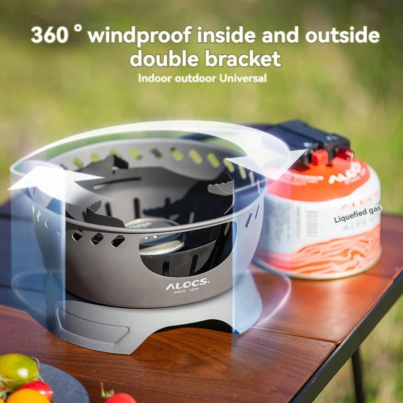 Газовая плита Alocs на открытом воздухе, ветрозащитная и жестокая пожарная плита для кемпинга, карточная плита, маленькая зеленая плита, портативное оборудование
Газовая плита Alocs на открытом воздухе, ветрозащитная и жестокая пожарная плита для кемпинга, карточная плита, маленькая зеленая плита, портативное оборудование