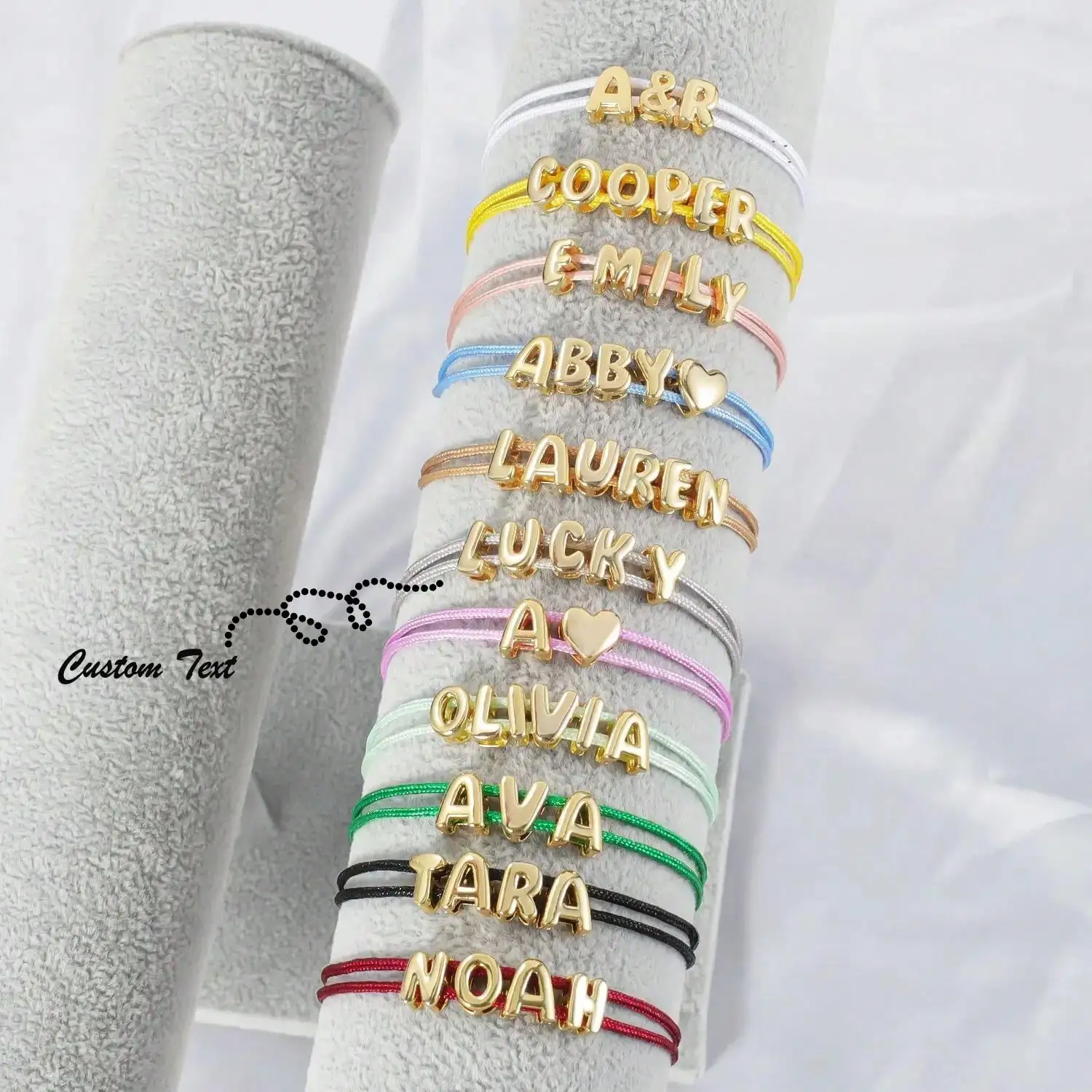 Персонализированные 3D браслеты из шнура с пузырьками и буквами для женщин, регулируемый браслет из веревки с индивидуальным именем, милый красочный браслет дружбы
Персонализированные 3D браслеты из шнура с пузырьками и буквами для женщин, регулируемый браслет из веревки с индивидуальным именем, милый красочный браслет дружбы