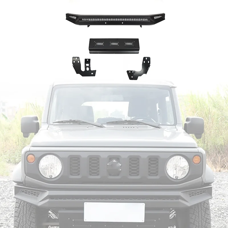 3/5Door 19-24 Car Accessories New Steel Aluminum Front Bumper Guard Body Kit For Suzuki 4th Gen Jimny Sierra JB64 JB74 JC74
3/5Door 19-24 Car Accessories New Steel Aluminum Front Bumper Guard Body Kit For Suzuki 4th Gen Jimny Sierra JB64 JB74 JC74