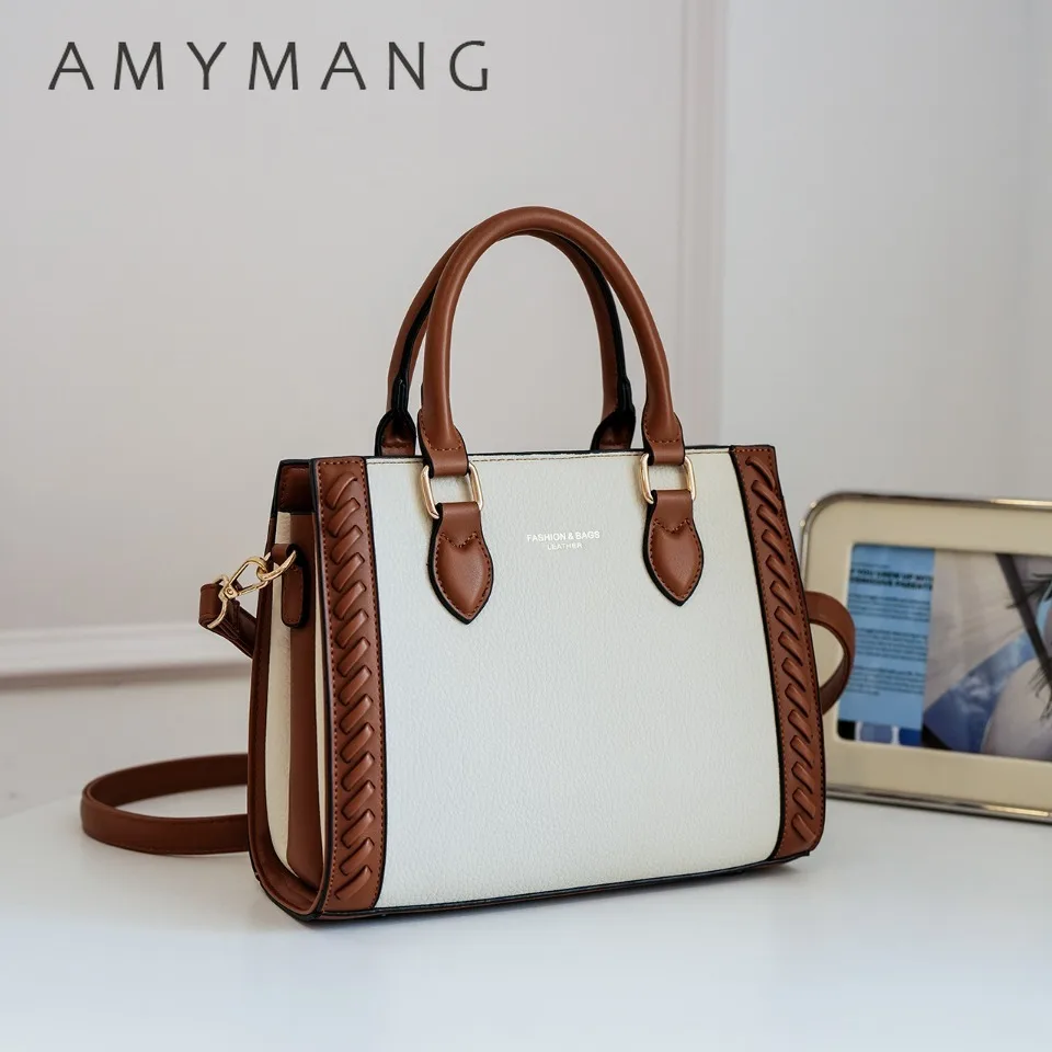 New Luxury Women Handbag Fashion Woven Edge Design Tote Bag High Quality PU Leather Shoulder Crossbody Bag Ladies Messenger Bag
New Luxury Women Handbag Fashion Woven Edge Design Tote Bag High Quality PU Leather Shoulder Crossbody Bag Ladies Messenger Bag
