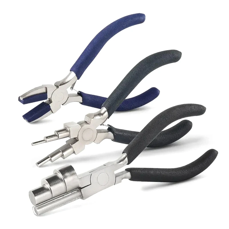 Wire Moulding Pliers Round Nose Pliers Rust-Proof 6-Section Jewelry Pliers Multipurpose Winding Shape Pliers Jewelry Hand Tongs
Wire Moulding Pliers Round Nose Pliers Rust-Proof 6-Section Jewelry Pliers Multipurpose Winding Shape Pliers Jewelry Hand Tongs