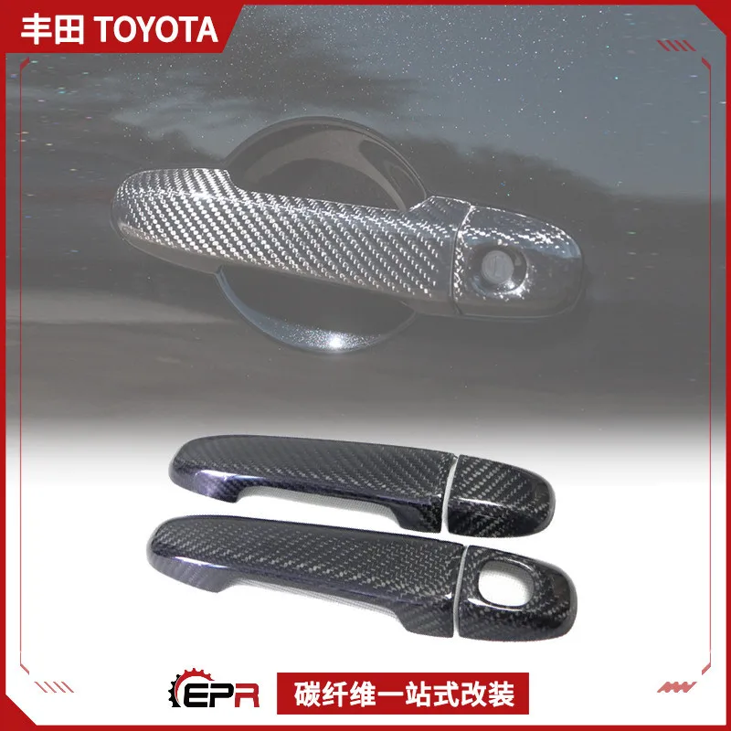 Подходит для Toyota GT86 Subaru BRZ, модификация внешней дверной ручки из углеродного волокна, обновление крышки дверной ручки автомобиля. 
Подходит для Toyota GT86 Subaru BRZ, модификация внешней дверной ручки из углеродного волокна, обновление крышки дверной ручки автомобиля.