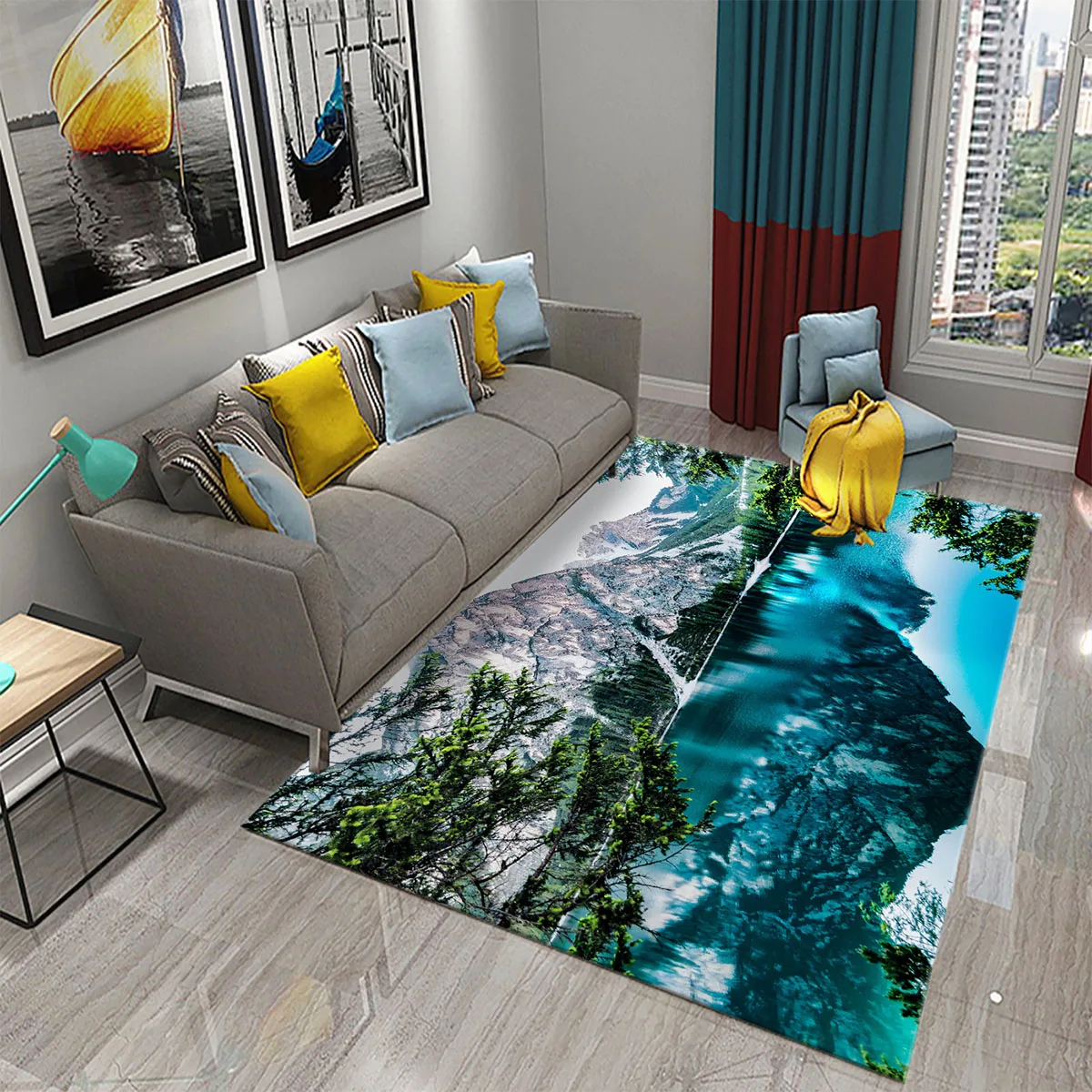 3D Mountain Tree Carpet for Bedroom Floor Mat Household Living Room Bathroom Non-slip Carpet Simple Creative Landscape Carpets
3D Mountain Tree Carpet for Bedroom Floor Mat Household Living Room Bathroom Non-slip Carpet Simple Creative Landscape Carpets