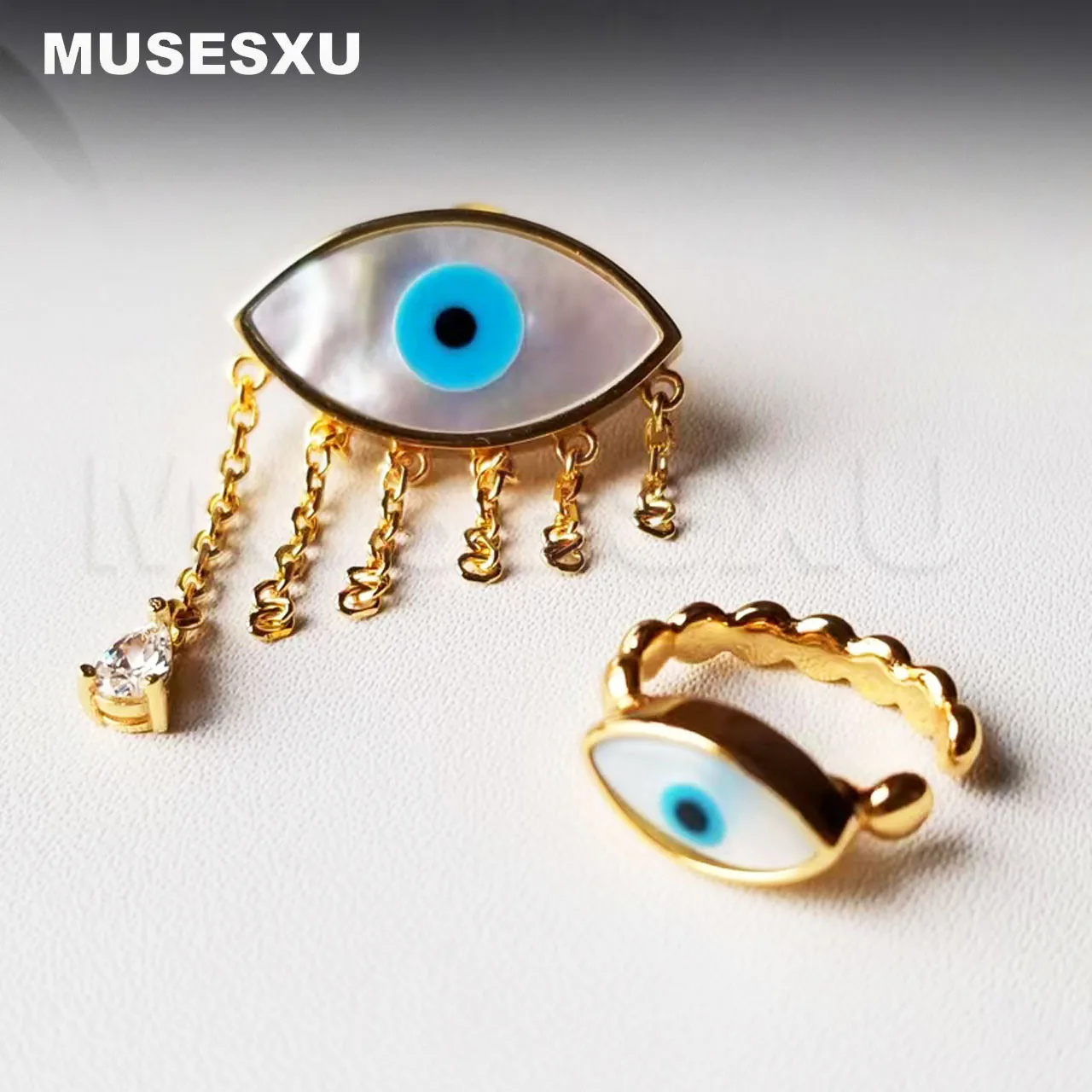 Jewelry & Accessories Baroque Style White Shell Inlaid With Turquoise Devil's Eye Earrings For Woman's Party Gifts
Jewelry & Accessories Baroque Style White Shell Inlaid With Turquoise Devil's Eye Earrings For Woman's Party Gifts
