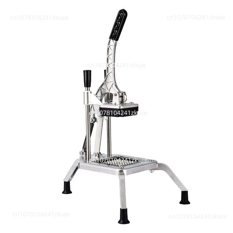 Вертикальная машина для резки пружинного возврата Ручная машина для картофеля фри из алюминиевого сплава, огурцов, картофеля
Вертикальная машина для резки пружинного возврата Ручная машина для картофеля фри из алюминиевого сплава, огурцов, картофеля